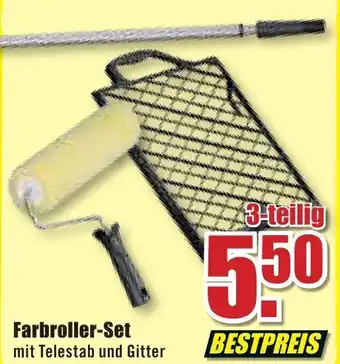 B1 Discount Baumarkt Farbroller Set Angebot