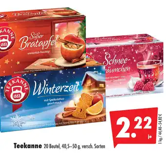 Mäc Geiz Teekanne 20 Beutel Angebot