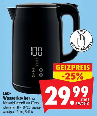 Mäc Geiz LED Wasserkocher Angebot