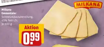 REWE Milkana Emmentaler 100 g Angebot