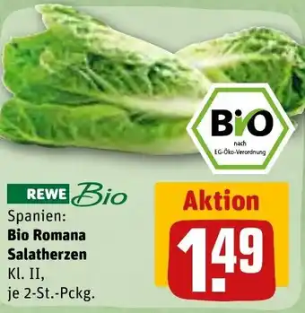 REWE Bio Romana Salatherzen 2 St. Pckg. Angebot