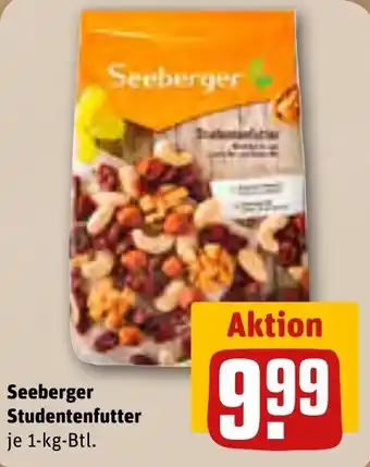 REWE Seeberger Studentenfutter 1 kg Btl. Angebot