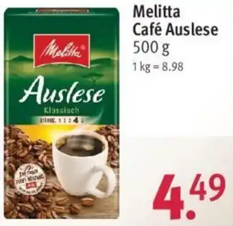 Rossmann Melitta Café Auslese 500 g Angebot