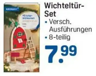 Rossmann Wichteltür Set Angebot