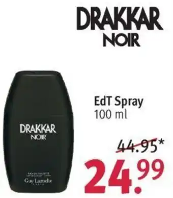 Rossmann Drakkar Noir EdT Spray 100 ml Angebot