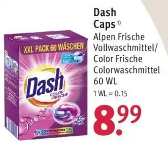 Rossmann Dash Caps 60 WL Angebot