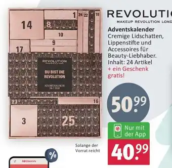 Rossmann Revolution Adventskalender Angebot