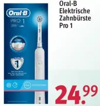 Rossmann Oral-B Elektrische Zahnbürste Pro 1 Angebot