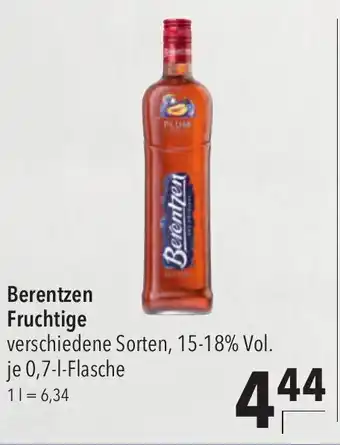 CITTI Markt Berentzen Fruchtige 700ml Angebot