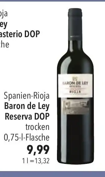 CITTI Markt Baron De Ley Gran Reserva DOP 750ml Angebot