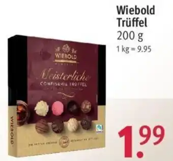 Rossmann Wiebold Trüffel 200 g Angebot