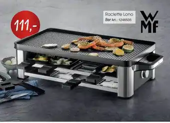 Zurbrüggen Wmf raclette lono 8er Angebot