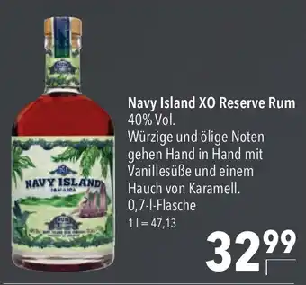 CITTI Markt Navy Island XO Reserve Rum 700ml Angebot