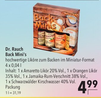 CITTI Markt Dr. Rauch Back Mini's Angebot