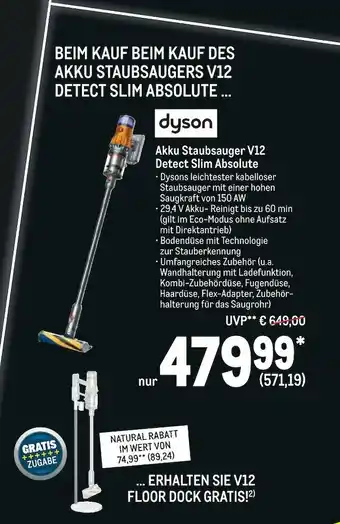 METRO Dyson akku staubsauger Angebot