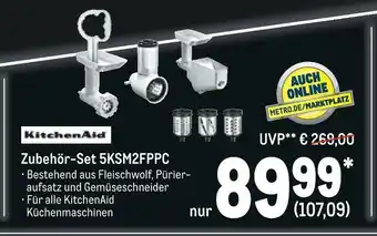 METRO Kitchenaid zubehör-set 5ksm2fppc Angebot