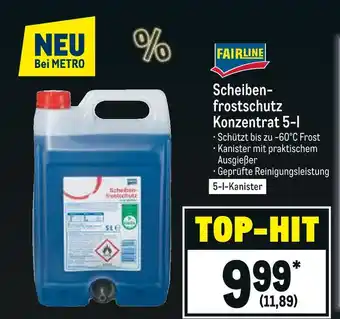 METRO Fairline scheibenfrostschutz konzentrat Angebot