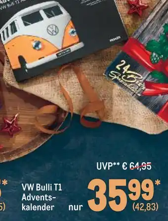 METRO Vw bulli t1 adventskalender Angebot