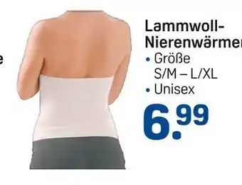 Rossmann Ideenwelt lammwoll-nierenwärmer Angebot