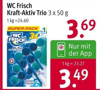 Rossmann Wc frisch kraft-aktiv trio Angebot