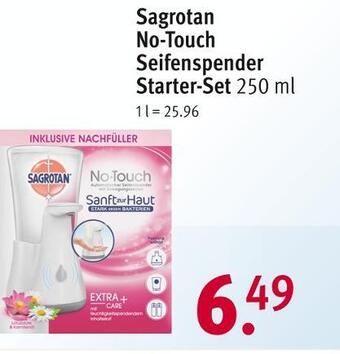 Rossmann Sagrotan no-touch seifenspender starter-set Angebot