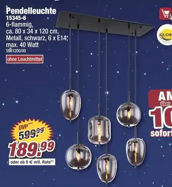 Poco Pendelleuchte 15345-6 Angebot