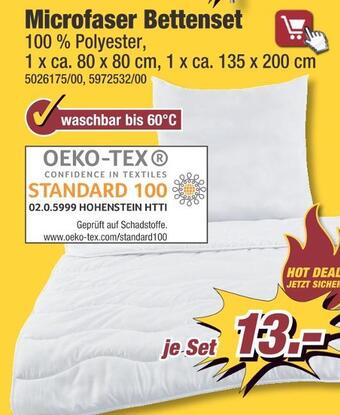 Poco Microfaser bettenset Angebot