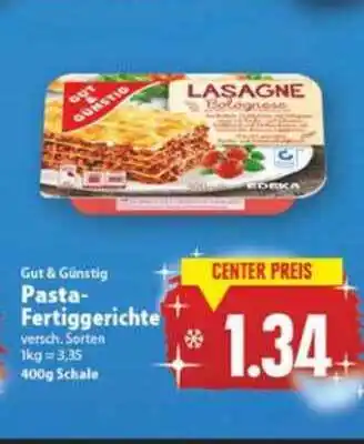 Edeka Pasta Fertiggerichte Angebot