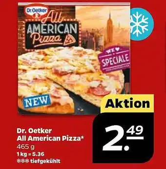 NETTO Dr. Oetker All American Pizza Angebot