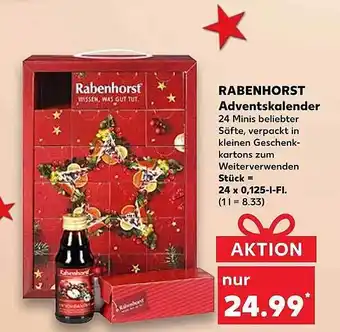 Kaufland Rabenhorst adventskalender Angebot