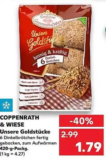 Kaufland Coppenrath & wiese unsere goldstücke Angebot