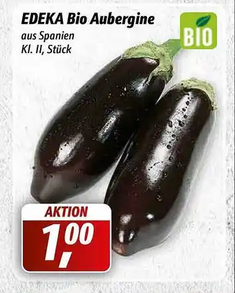 Simmel Edeka bio aubergine Angebot