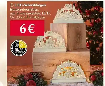 Woolworth Led-schwibbogen Angebot