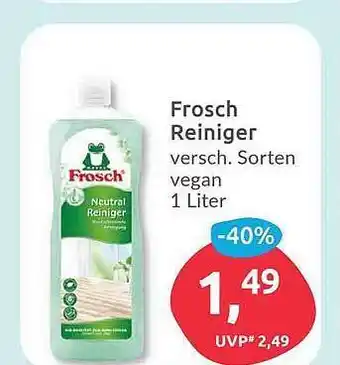 Budni Frosch reiniger Angebot