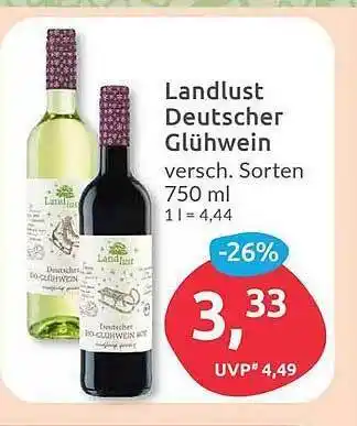 Budni Landlust deutscher glühwein Angebot