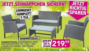 Möbel Boss Loungeset Caracas Angebot
