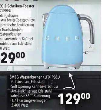 CITTI Markt SMEG Wasserkocher 1,7L Angebot