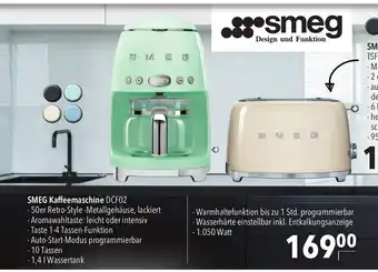 CITTI Markt SMEG Kaffeemaschine 1,4L Angebot