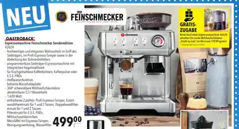 CITTI Markt Gastroback Espressomaschine Feinschmecker Sonderedition 42624 Angebot