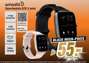 Expert Amazfit SmartWatch GTS 2 mini Angebot