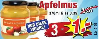 Wiglo Wunderland Apfelmus 370ml Angebot