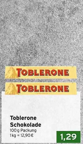 CAP Markt Toblerone schokolade Angebot