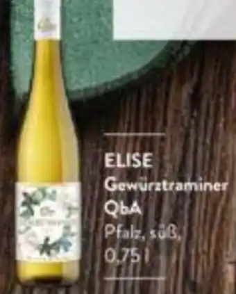 Aldi Süd Elise Gewürztraminer QbA 0,75 L Angebot