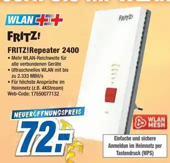 Expert Fritz! Repeater 2400 Angebot