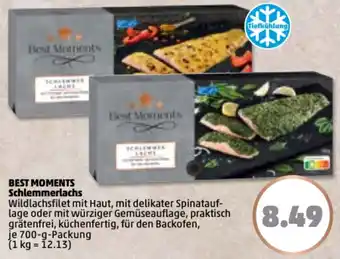 PENNY Best Moments Schlemmerlachs 700 g Packung Angebot