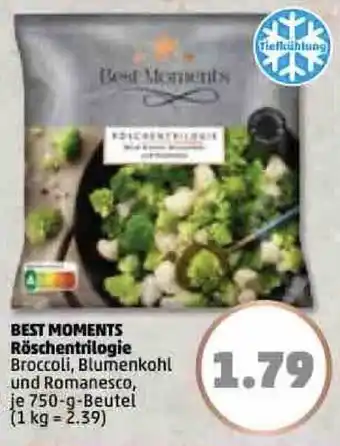 PENNY Best Moments Röschentrilogie 750 g Beutel Angebot