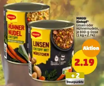 PENNY Maggi Eintopf 800 g Dose Angebot