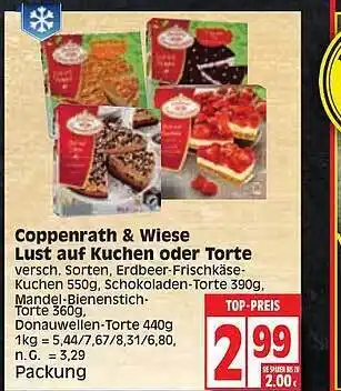 Edeka Coppenrath & wiese lust auf kuchen oder torte Angebot