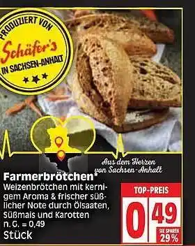 Edeka Schäfer's farmerbrötchen Angebot