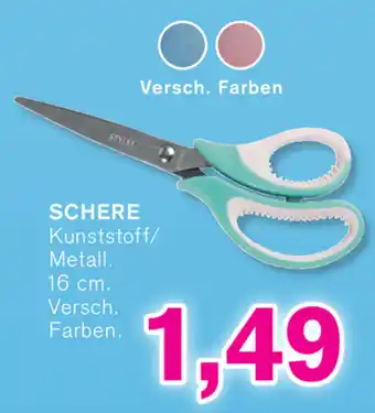 KODi Schere Kunststoff/Metall Angebot